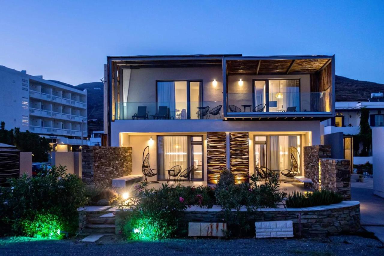 Seaside Tinos Apartment Киониа Екстериор снимка