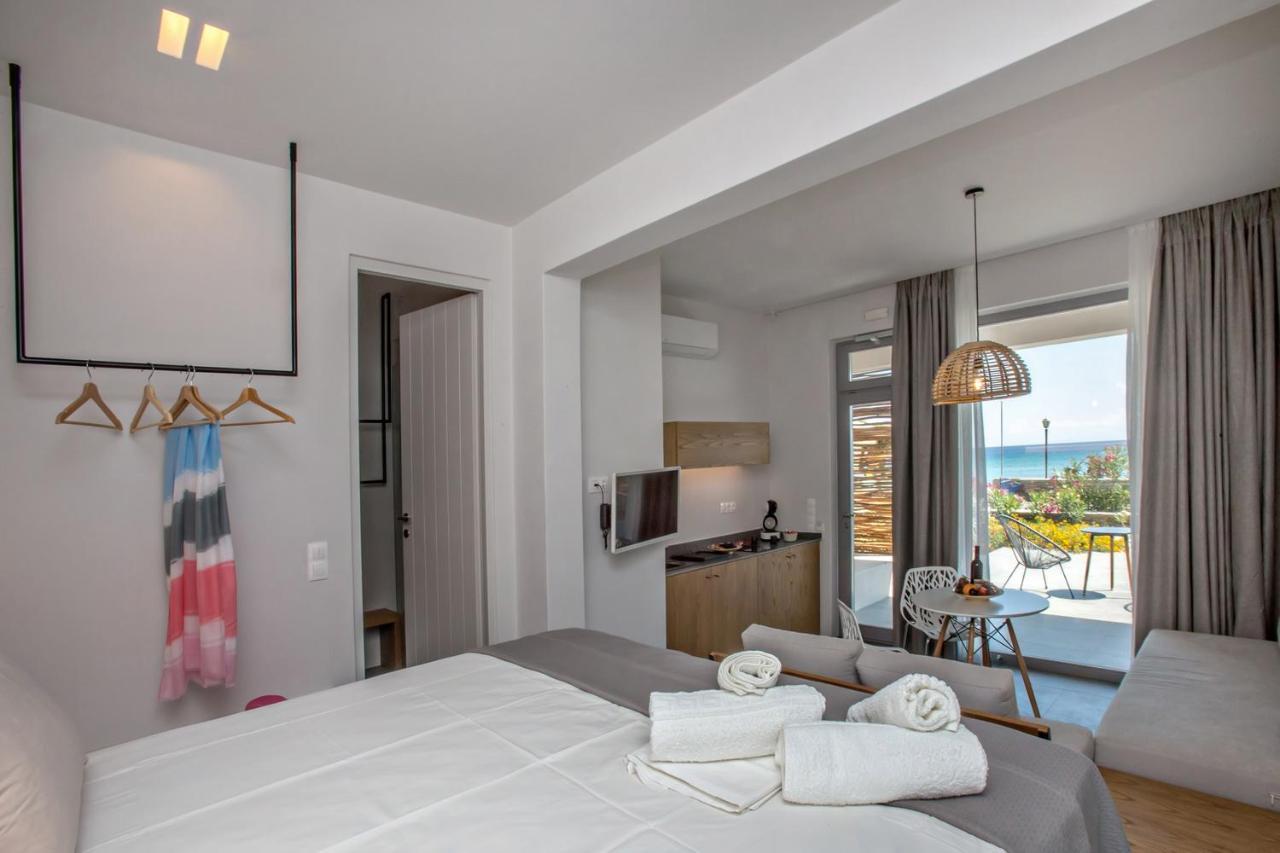 Seaside Tinos Apartment Киониа Екстериор снимка