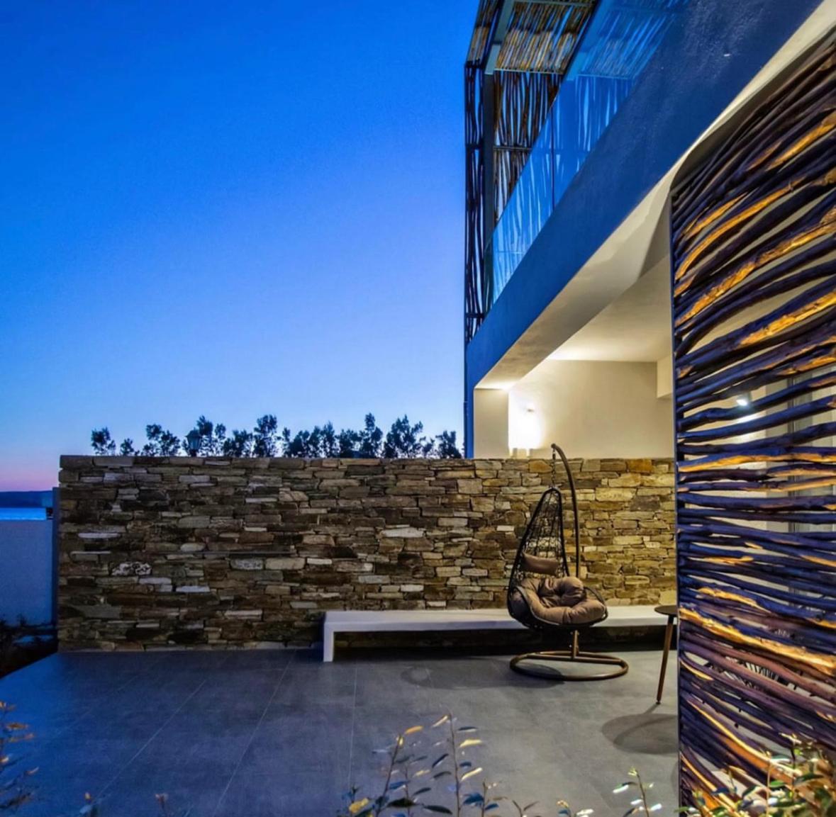 Seaside Tinos Apartment Киониа Екстериор снимка